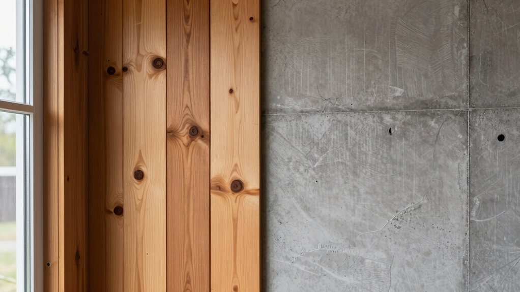 comparing tiny home wall materials