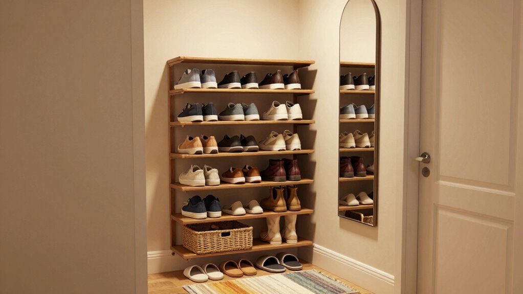 creative eco friendly shoe storage