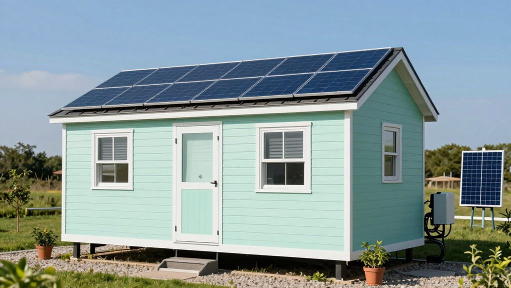 easy tiny house solar setup