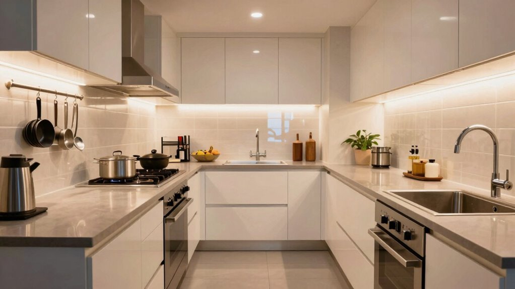 efficient dual cook kitchen design