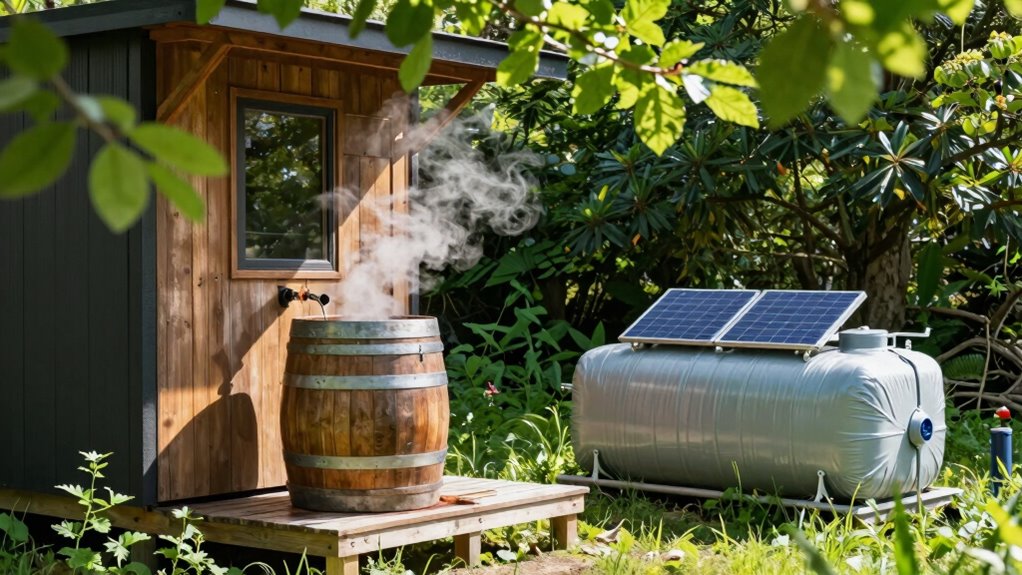 efficient off grid water storage