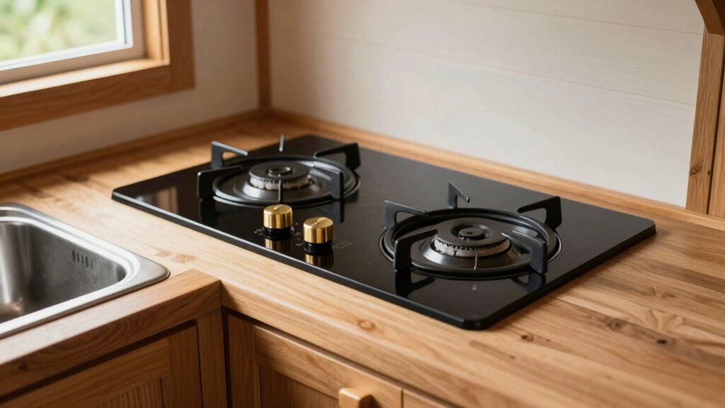 efficient safe propane cooking