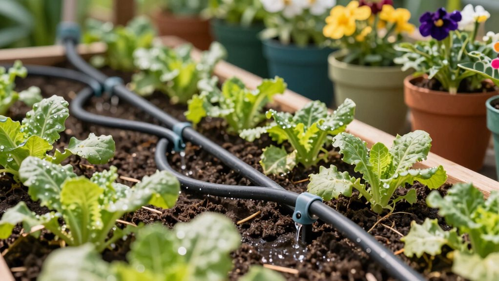 efficient targeted garden watering