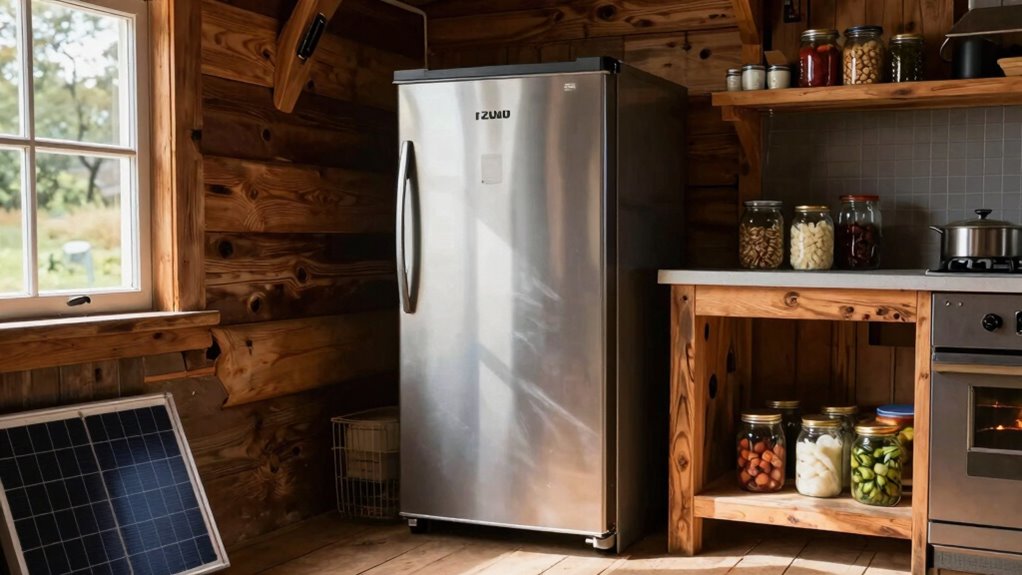 energy efficient off grid refrigeration