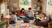 homeschooling in small space