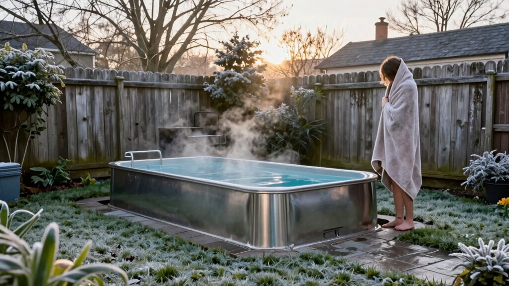 indoor outdoor cold plunge considerations