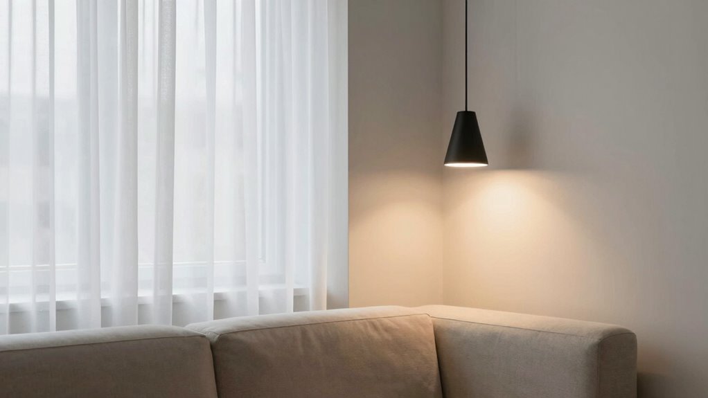 layered unobtrusive lighting design