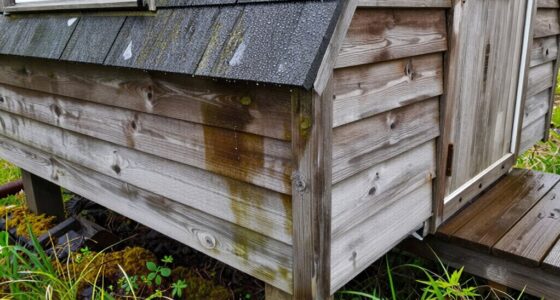 limited ventilation moisture buildup