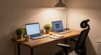 maximize small desk space