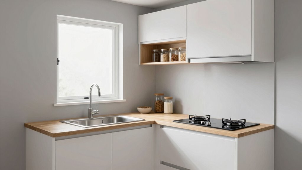maximize small kitchen space