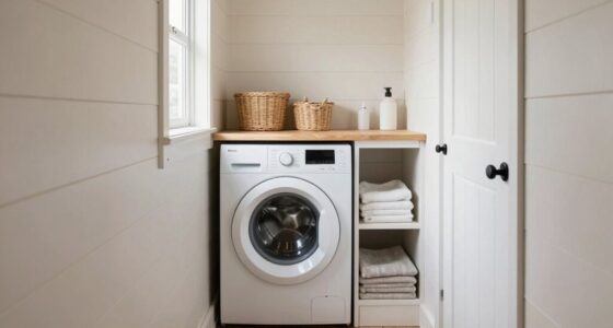 maximize small laundry space