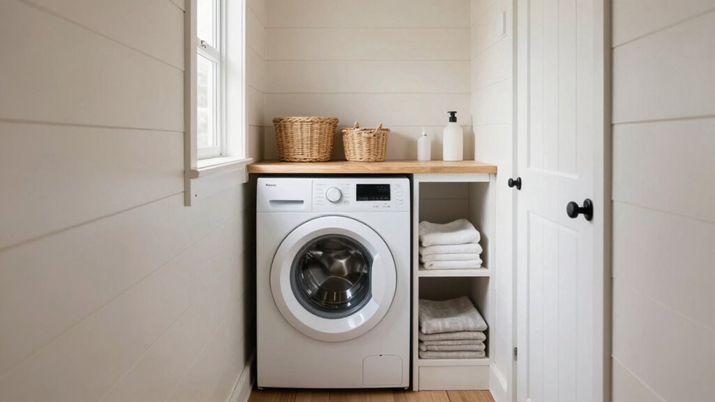 maximize small laundry space