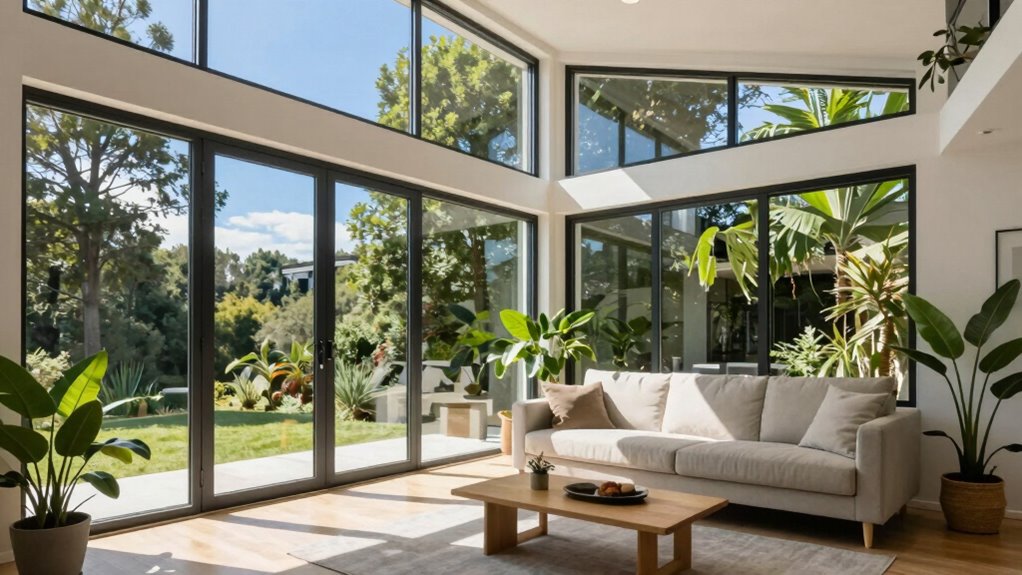 modern small space windows