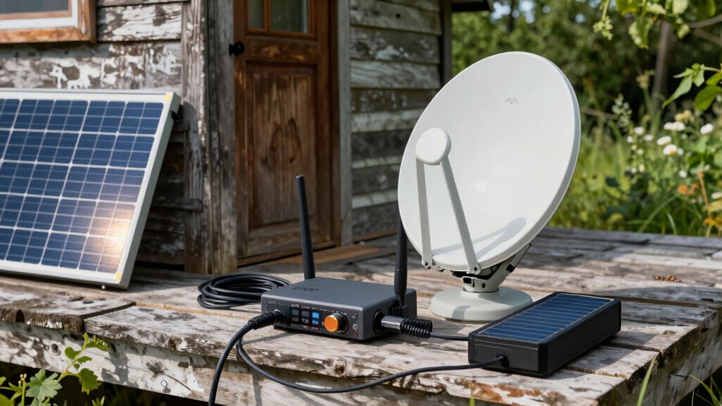 off grid internet with solar