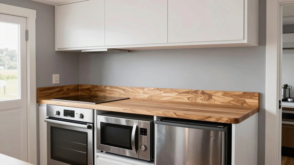 optimized tiny kitchen layouts