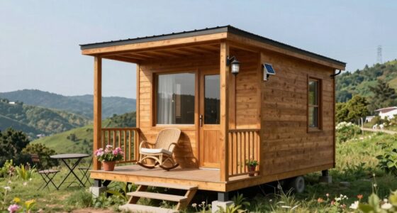 preparing a portable tiny home