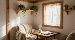 relaxed tiny house lifestyle