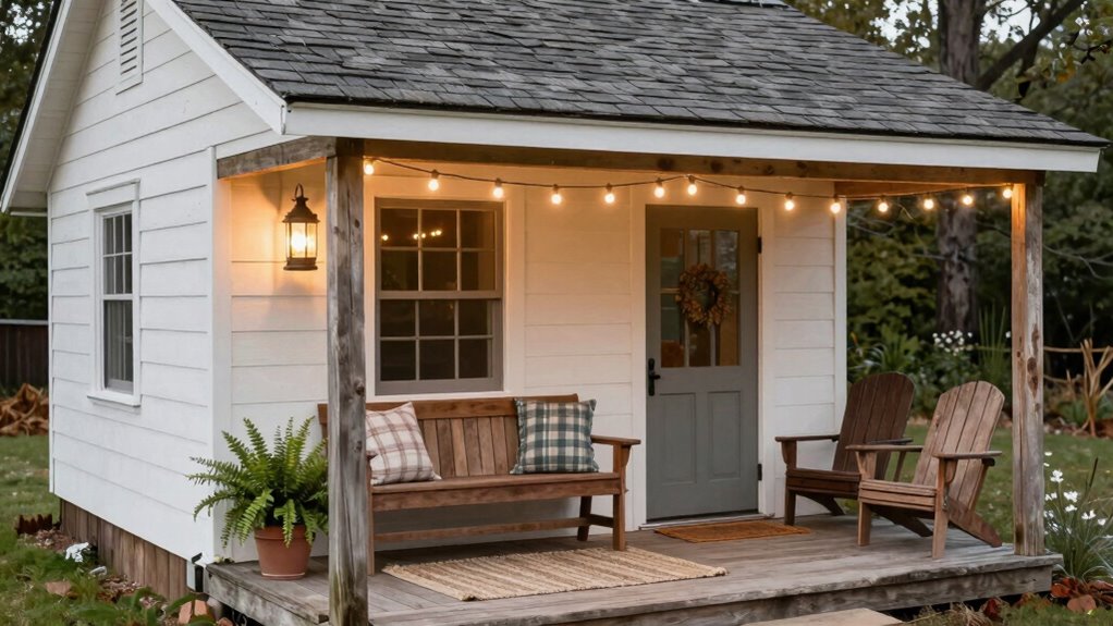 rustic cozy outdoor retreat