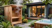 saunas and tiny wellness spaces