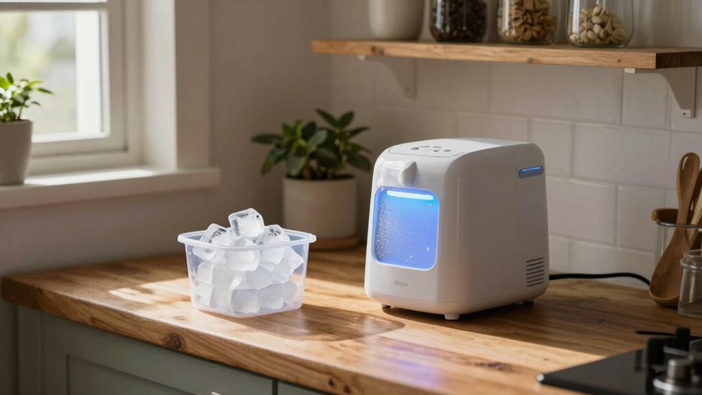 small households and ice storage