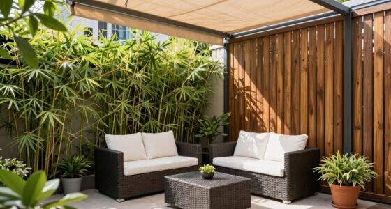 small property privacy shades