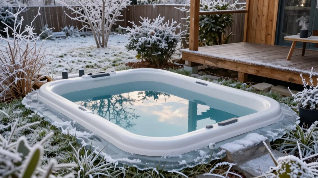 small yard cold plunge benefits