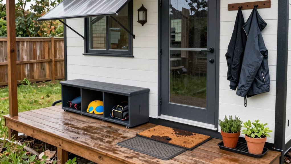 smart tiny house entry solutions