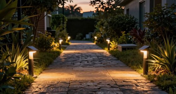 solar lighting for pathways