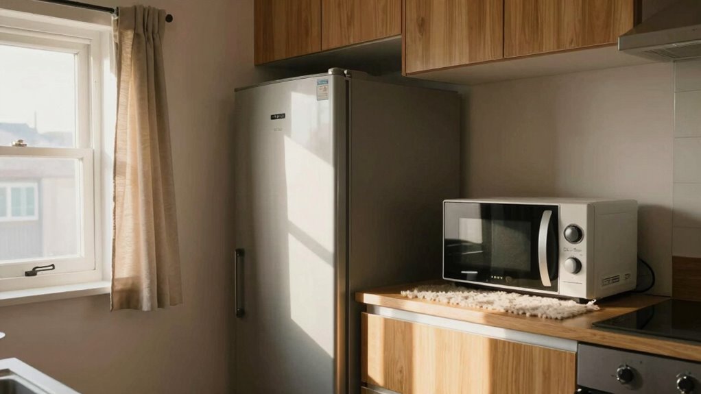 soundproofing and appliance placement
