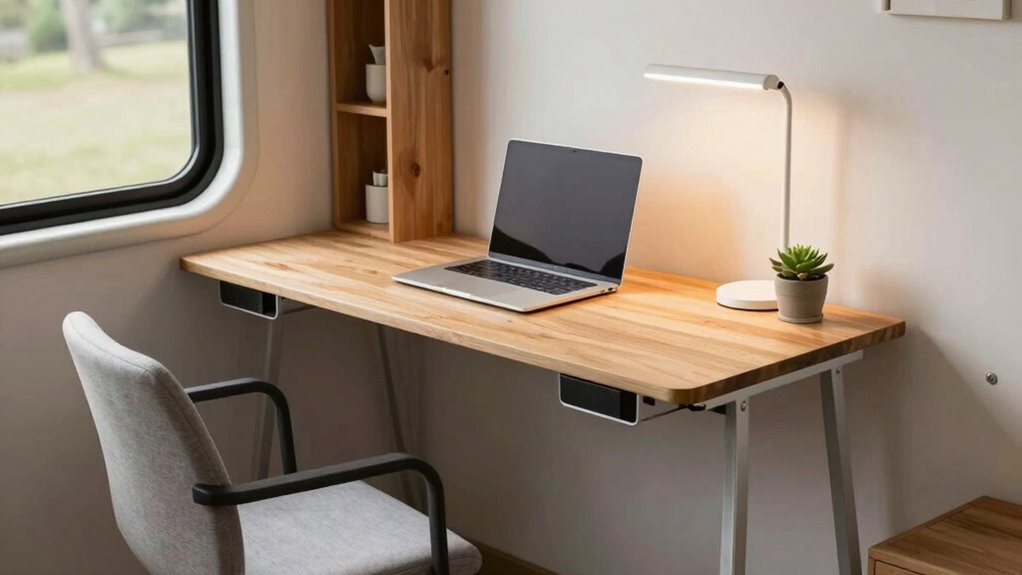space efficient ergonomic workspace