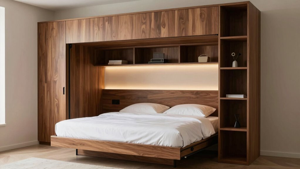space efficient multifunctional furniture