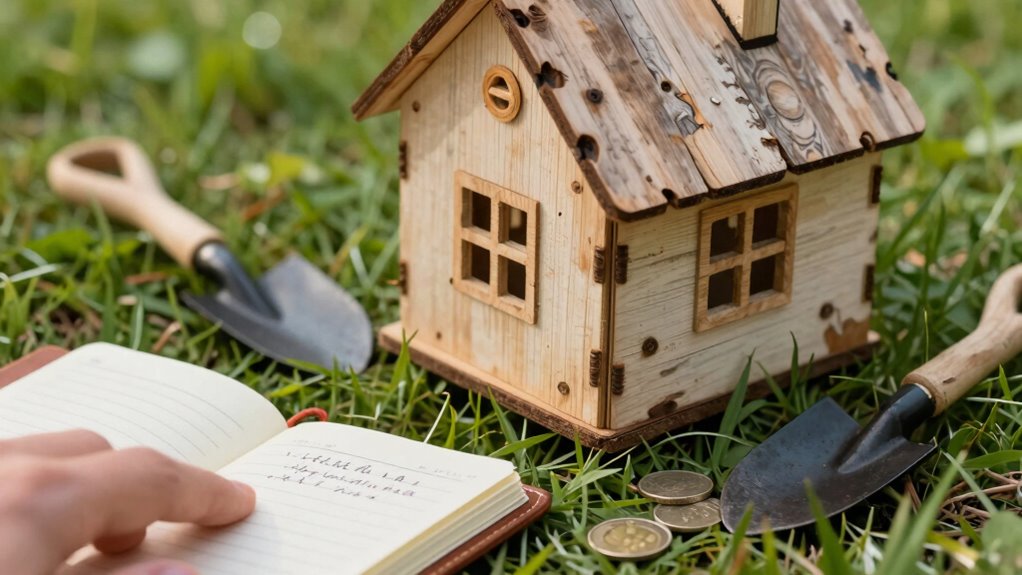 tiny house repair savings