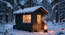 tiny house winter heating costs