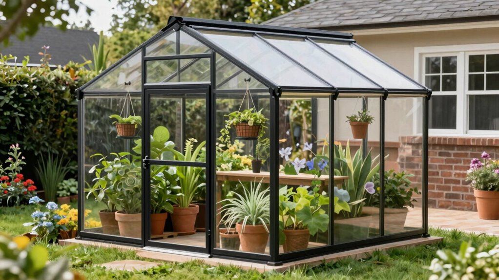 tiny yard greenhouse kits