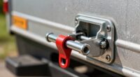 trailer hitch lock security