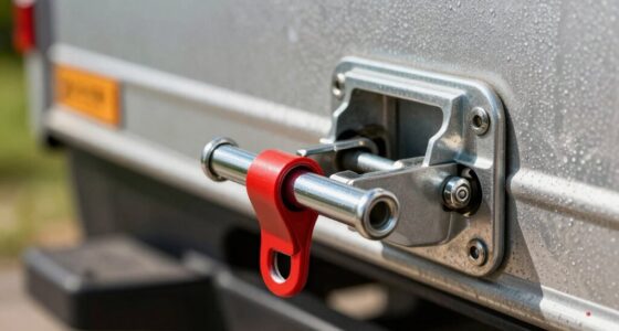 trailer hitch lock security