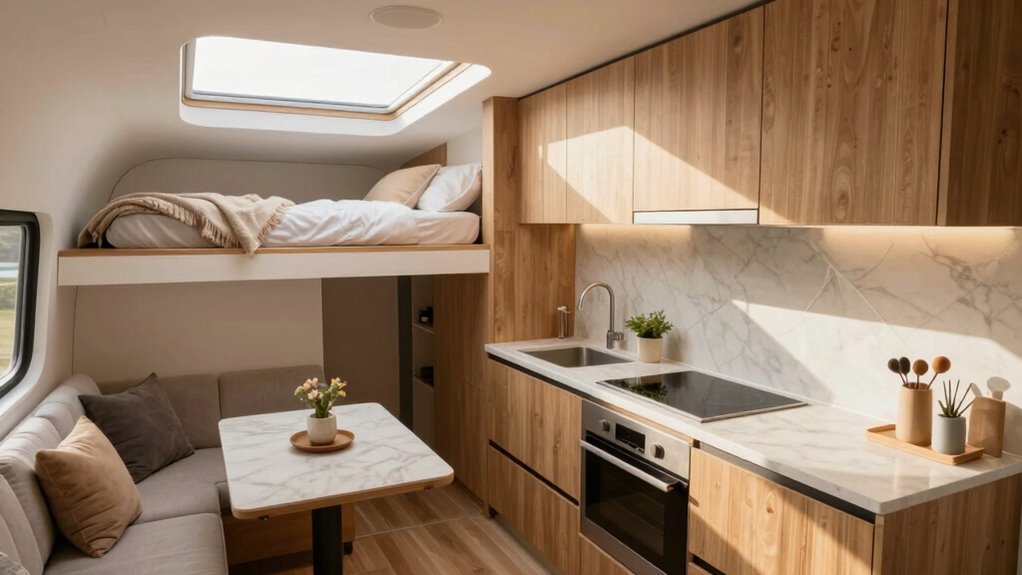 upscale compact living amenities
