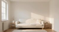warm white enhances small spaces