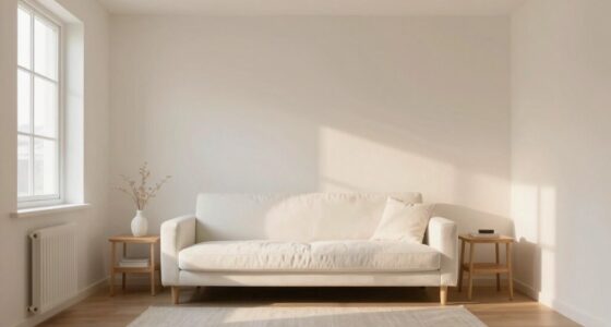 warm white enhances small spaces