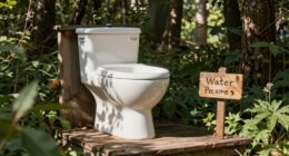 water efficient off grid toilets