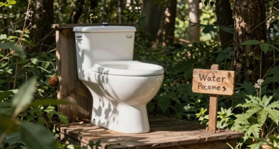 water efficient off grid toilets