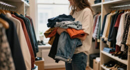 I thought I didn’t shop much … until I counted my clothes