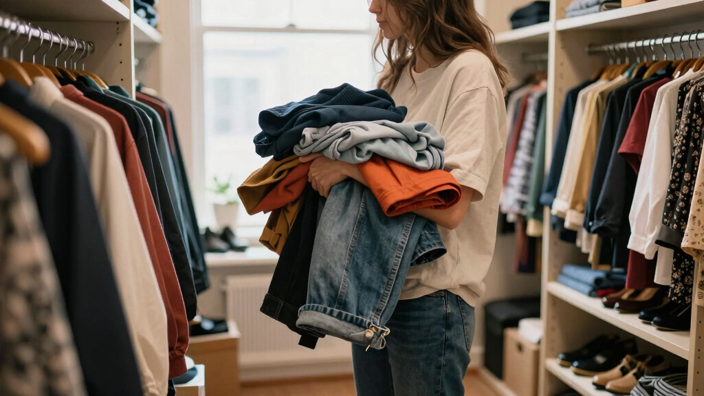 I thought I didn’t shop much … until I counted my clothes