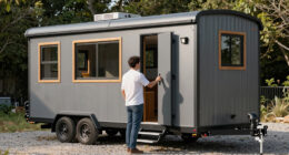 Preowned Terra Urban: A 316 Sq. Ft. Modern Tiny House on Wheels by Tru Form Tiny