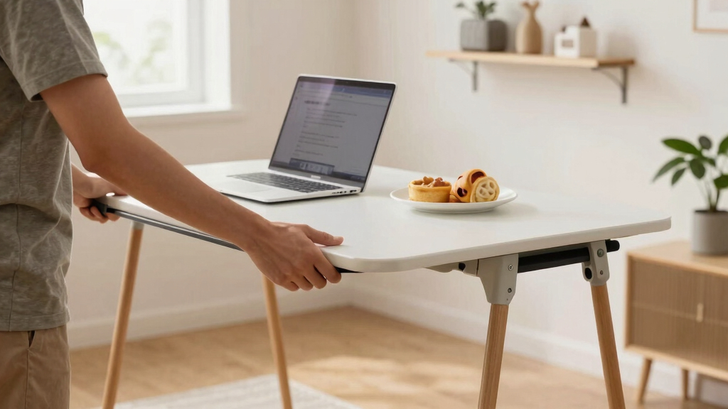 IKEA's Magical New BILLY Folding Table Is A Total Small-Space Game Changer