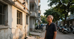 Hanoi Investigates Cracks And Subsidence At Hanoi Homeland Apartment