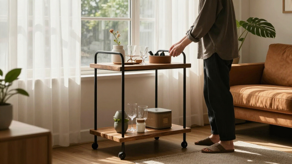 I Had A Pinterest-Famous Bar Cart. Here’s What I Just Replaced It With