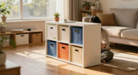 IKEA’s $13 Storage Gem Solved My Small Living Room Problems