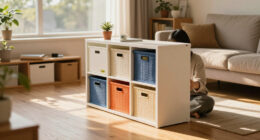 IKEA’s $13 Storage Gem Solved My Small Living Room Problems