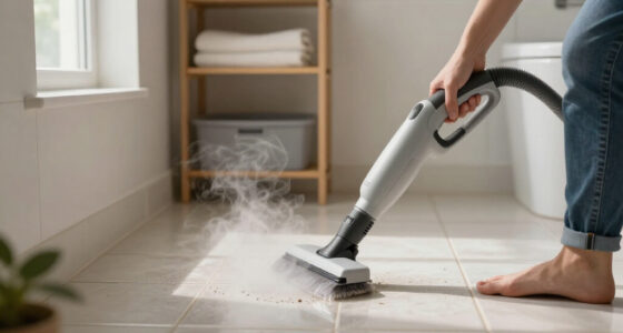 It’s Embarrassing How Much Dirt This Steam Cleaner Picks Up, And It’s On Sale!